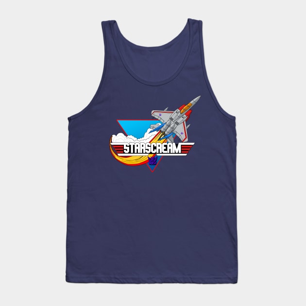 Starscream Retro Jet Tank Top by Rodimus Primal